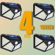 combox4 lampara solar 100 led